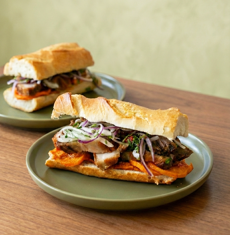 4. Pan con Chicharrón de Panceta