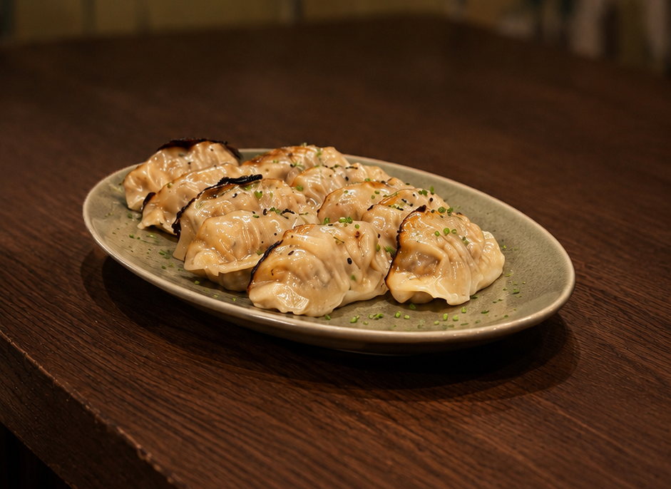 2. Gyozas al Vapor